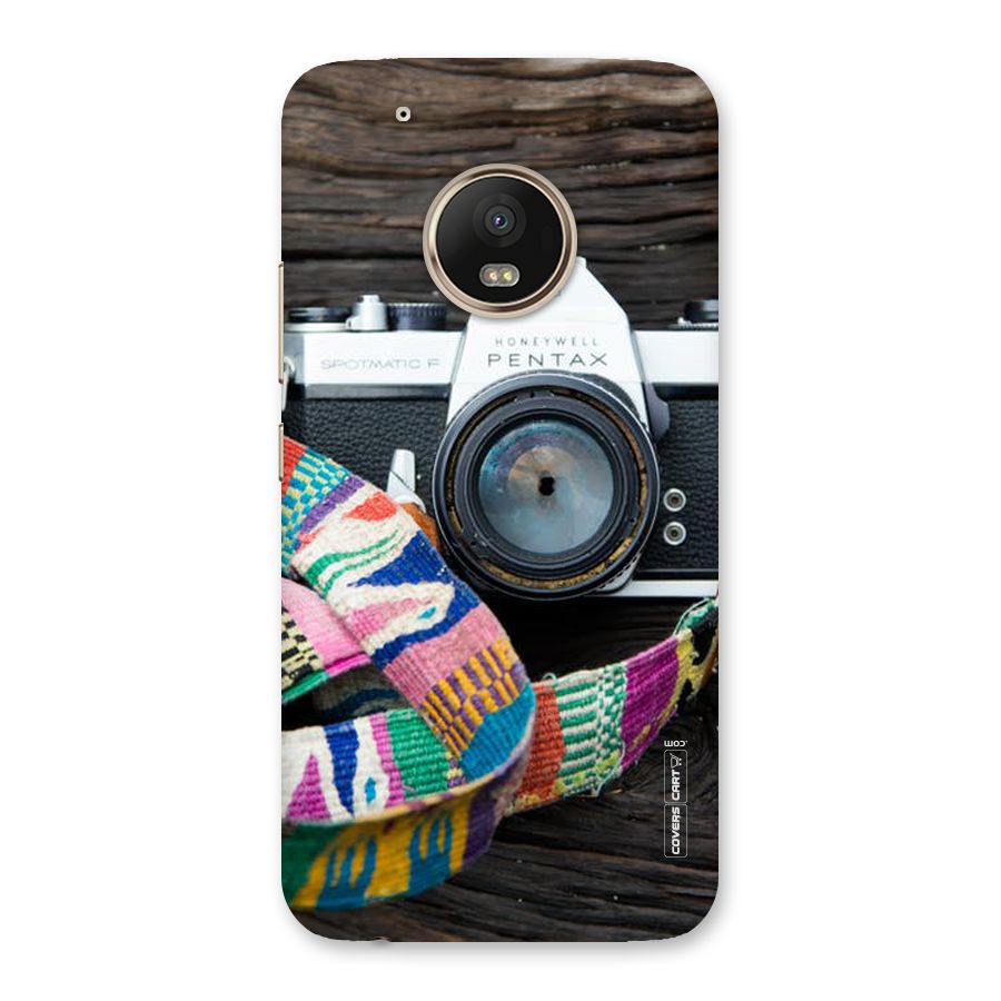 Antique Camera Back Case for Moto G5 Plus