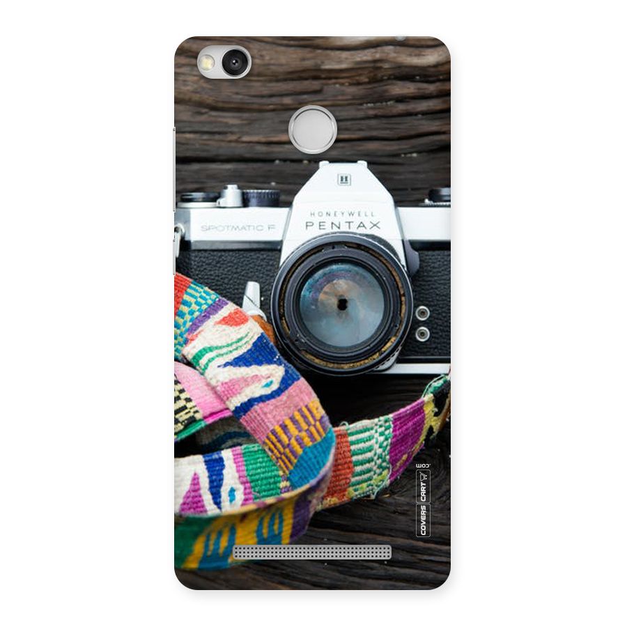 Antique Camera Back Case for Redmi 3S Prime