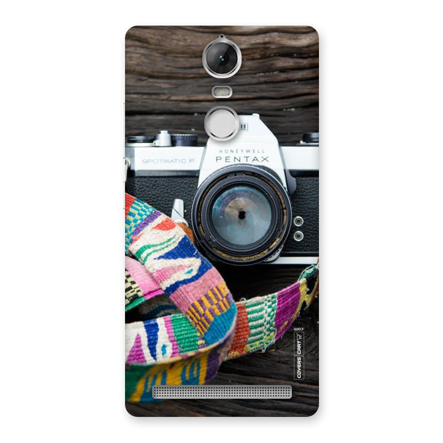 Antique Camera Back Case for Vibe K5 Note