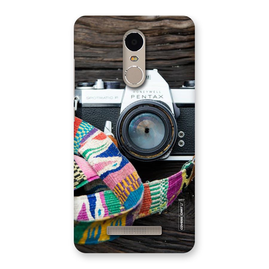 Antique Camera Back Case for Xiaomi Redmi Note 3
