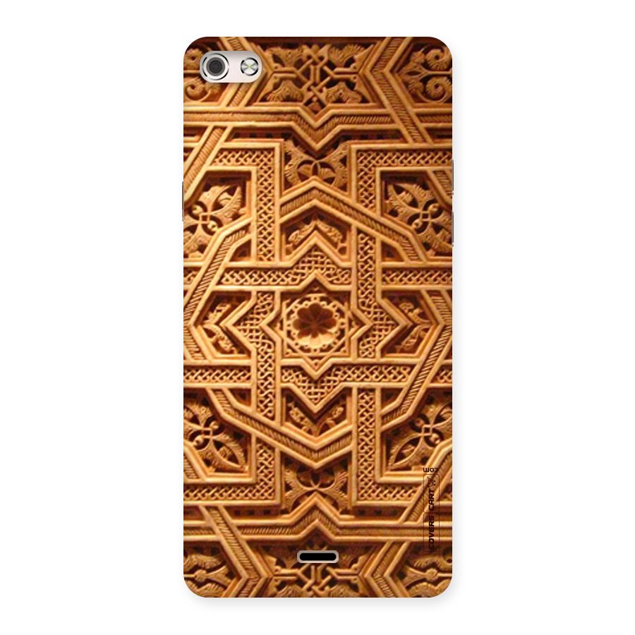 Archaic Wall Back Case for Micromax Canvas Silver 5