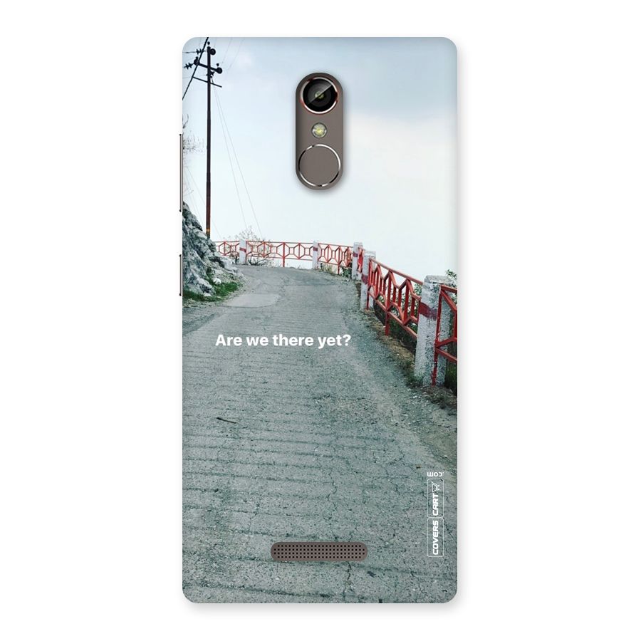 Are We There Yet Back Case for Gionee S6s