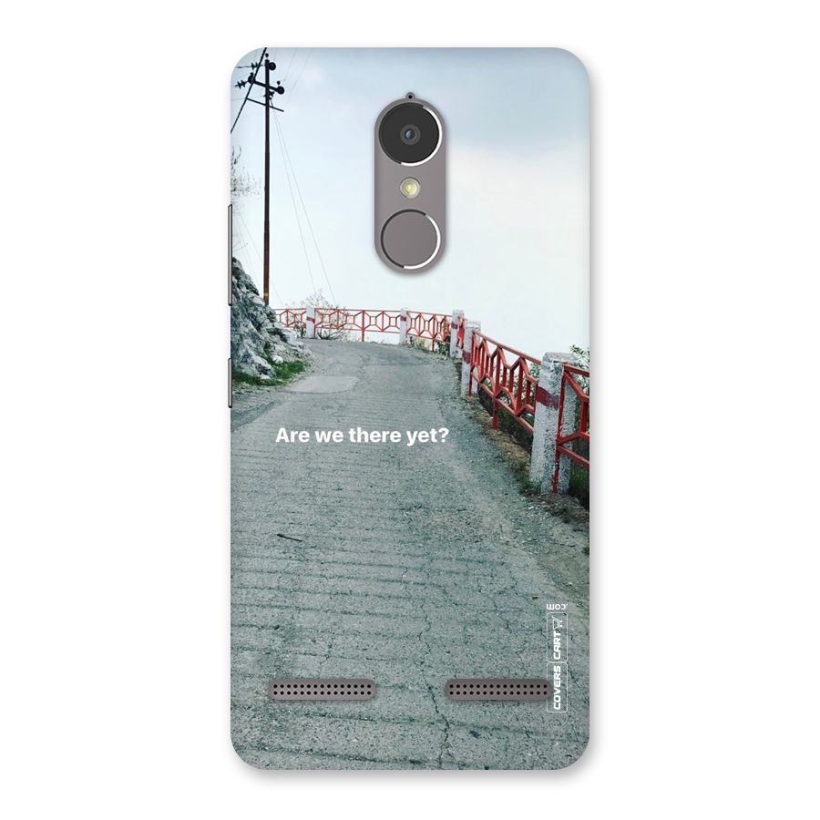 Are We There Yet Back Case for Lenovo K6