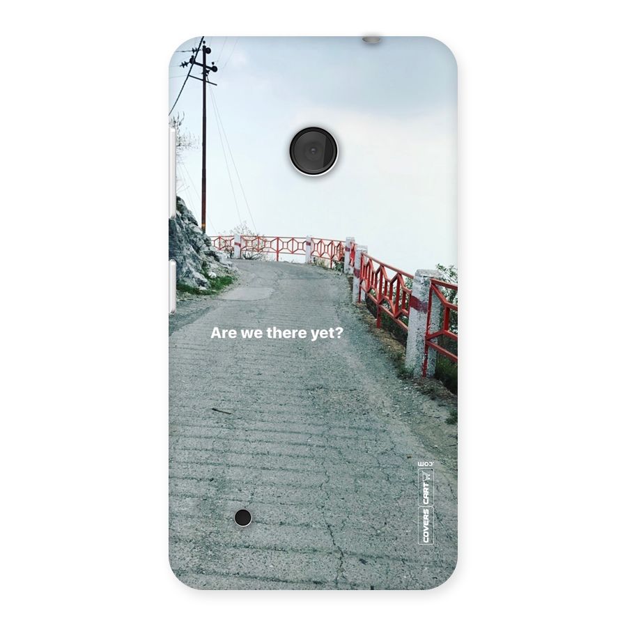 Are We There Yet Back Case for Lumia 530