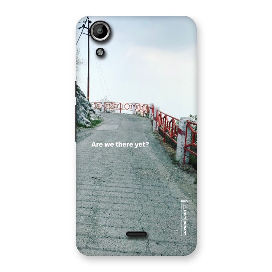Are We There Yet Back Case for Micromax Canvas Selfie Lens Q345