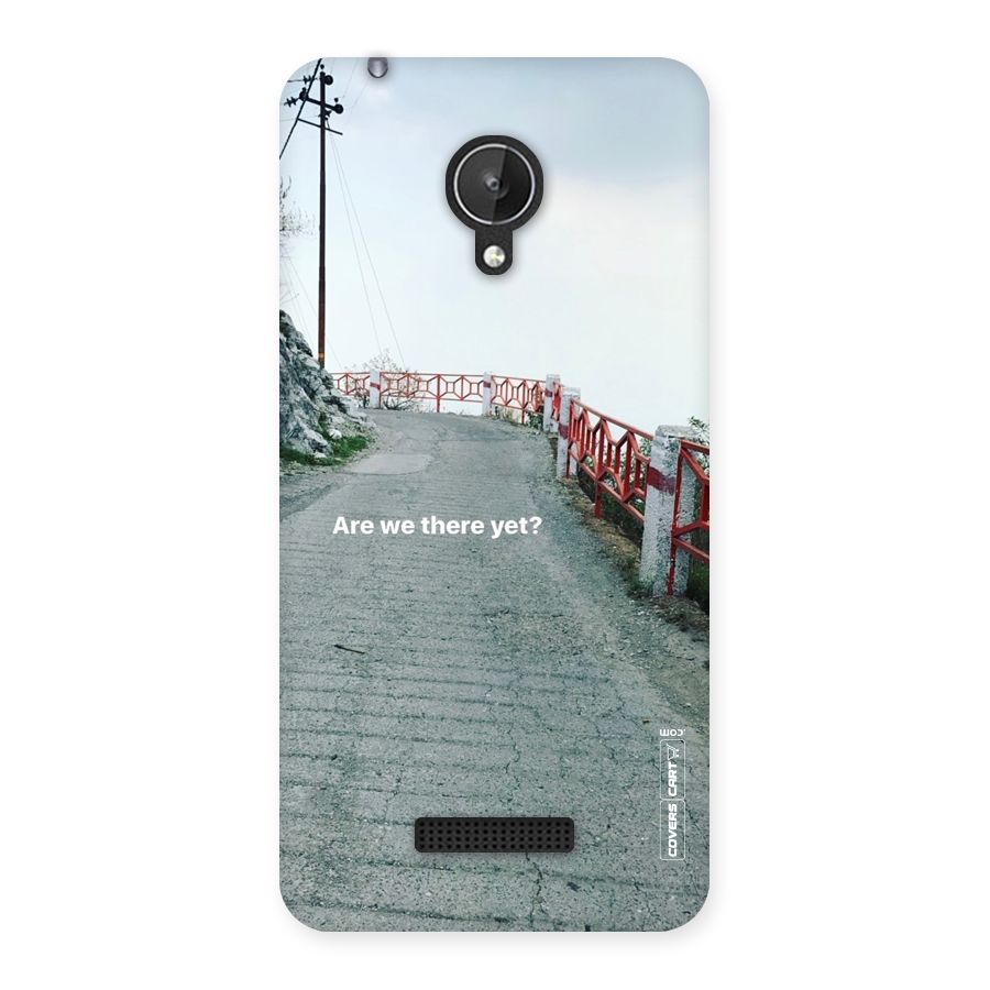 Are We There Yet Back Case for Micromax Canvas Spark Q380