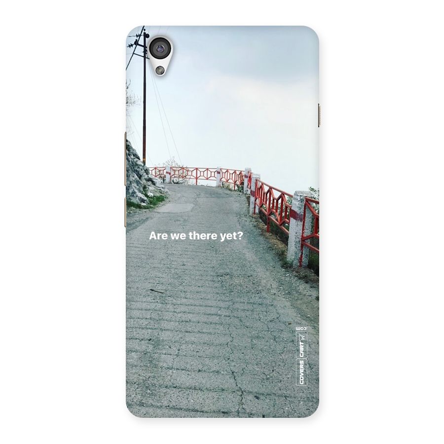 Are We There Yet Back Case for OnePlus X