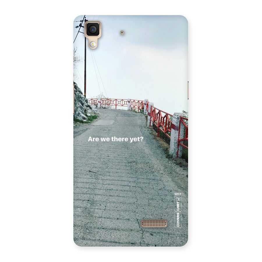 Are We There Yet Back Case for Oppo R7