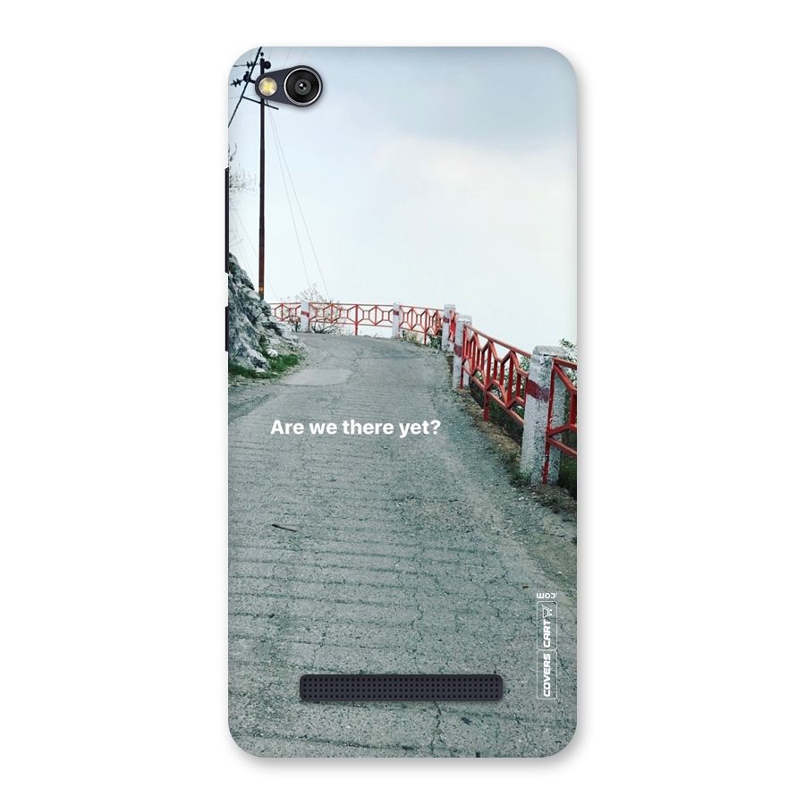 Are We There Yet Back Case for Redmi 4A