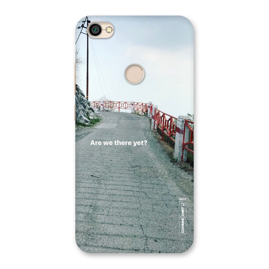 Are We There Yet Back Case for Redmi Y1 2017