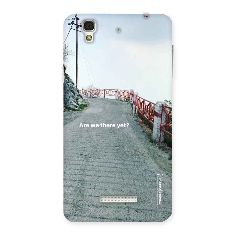 Are We There Yet Back Case for YU Yureka Plus