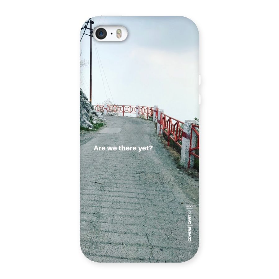 Are We There Yet Back Case for iPhone SE