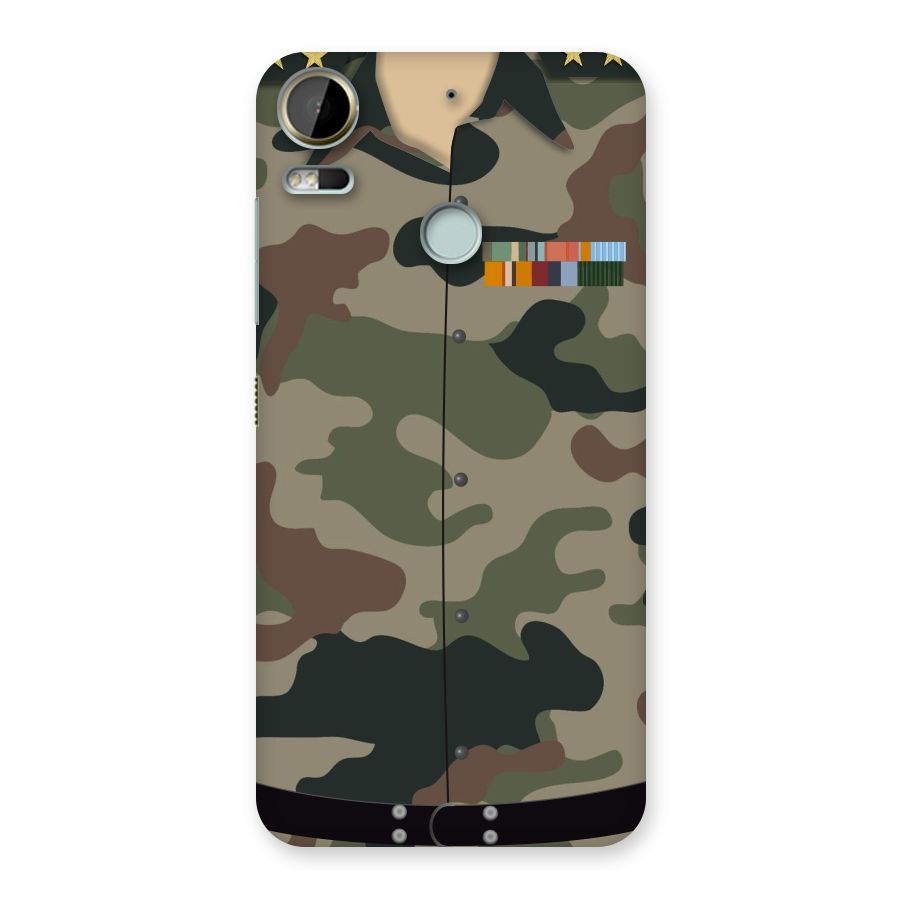 Army Uniform Back Case for Desire 10 Pro