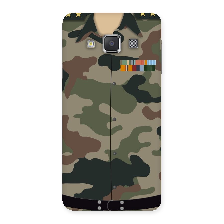 Army Uniform Back Case for Galaxy A3