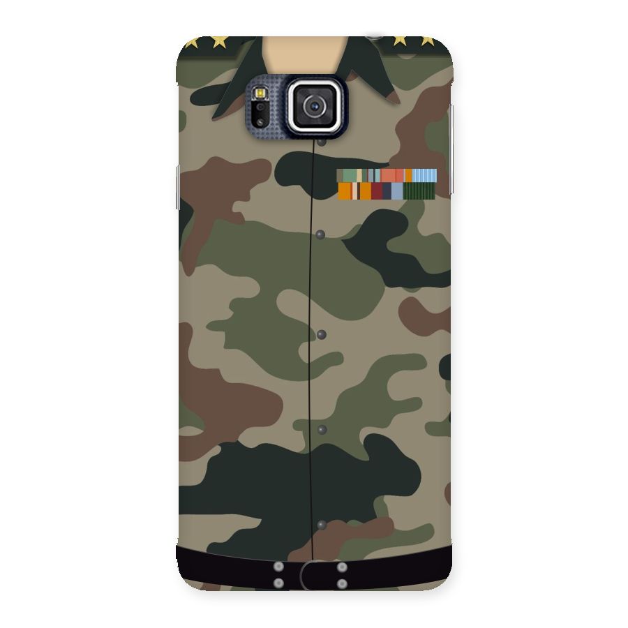 Army Uniform Back Case for Galaxy Alpha