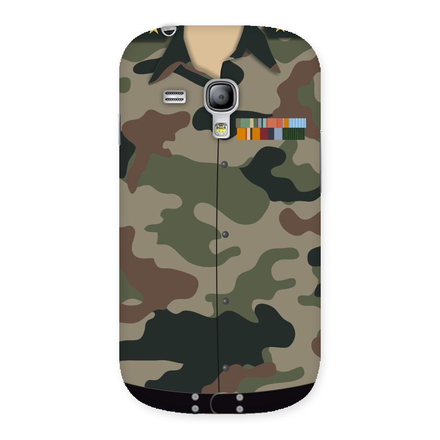 Army Uniform Back Case for Galaxy S3 Mini