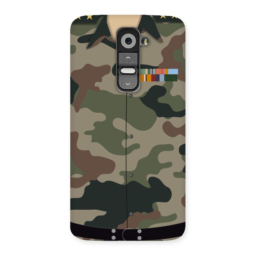 Army Uniform Back Case for LG G2