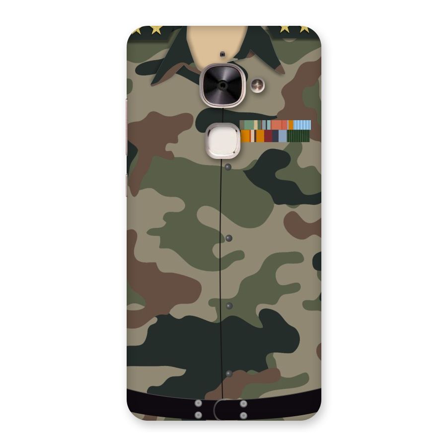 Army Uniform Back Case for Le 2
