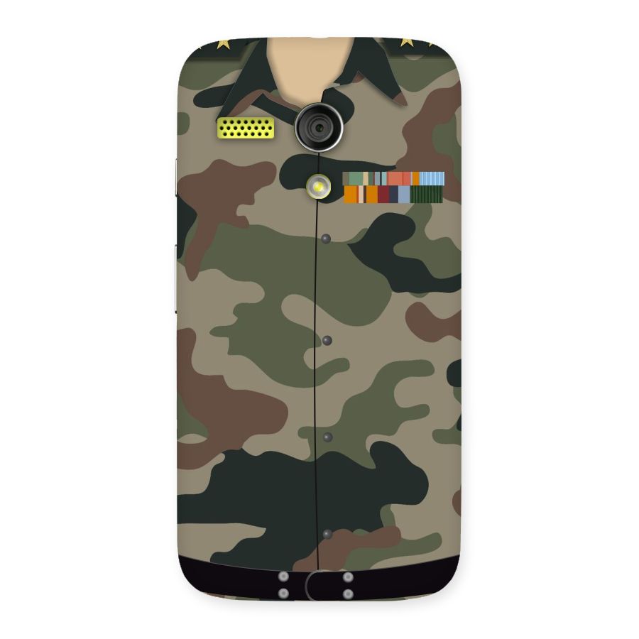 Army Uniform Back Case for Moto G