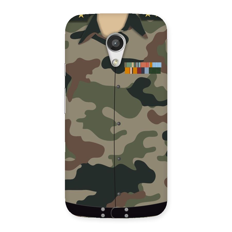Army Uniform Back Case for Moto G 2nd Gen