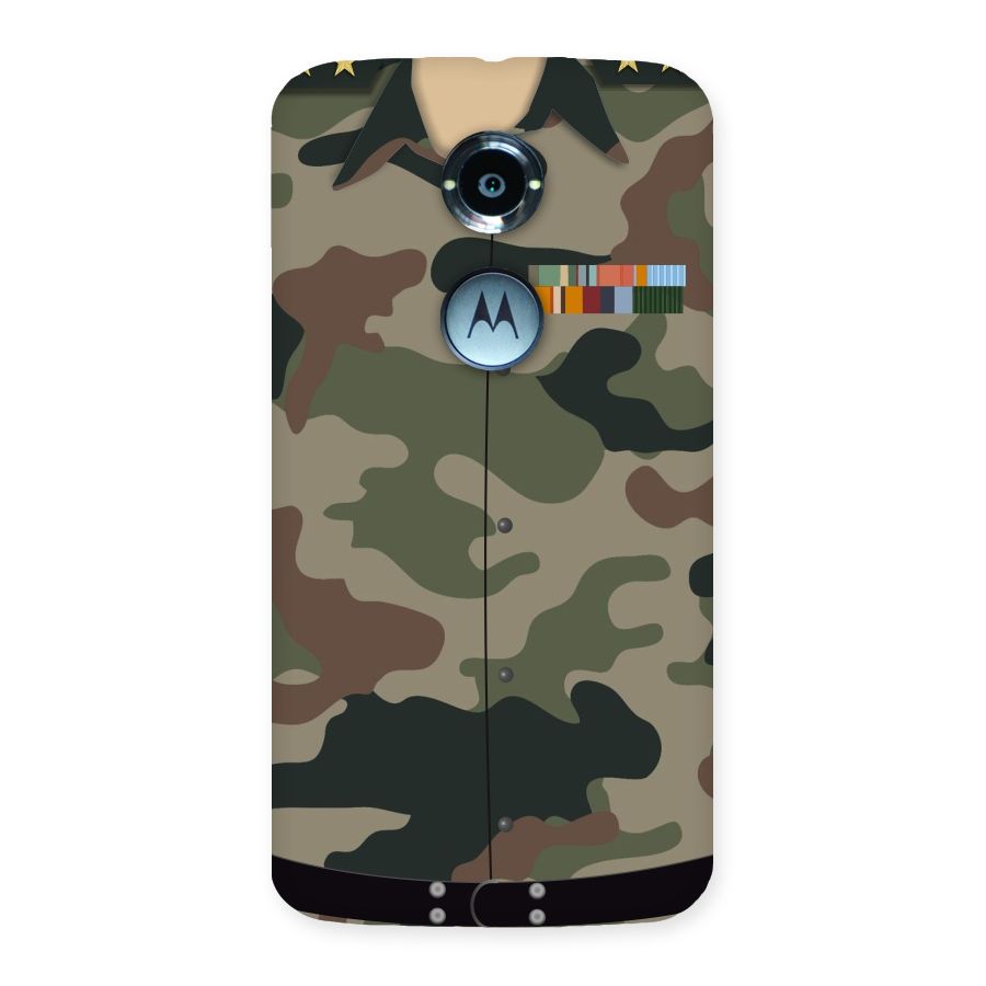 Army Uniform Back Case for Moto X 2nd Gen
