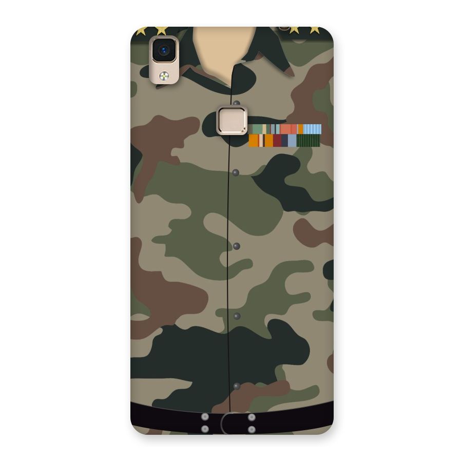 Army Uniform Back Case for V3 Max