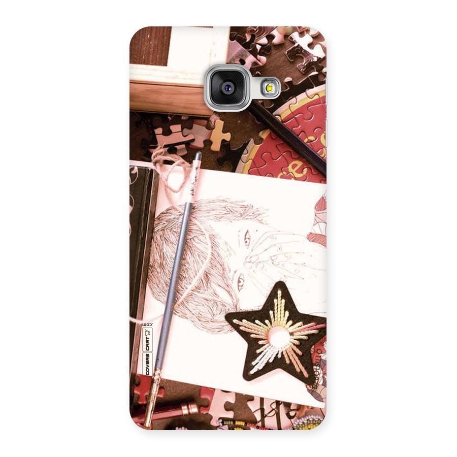 Artistic Messy Back Case for Galaxy A3 2016