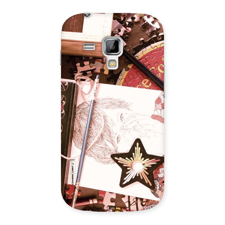 Artistic Messy Back Case for Galaxy S Duos