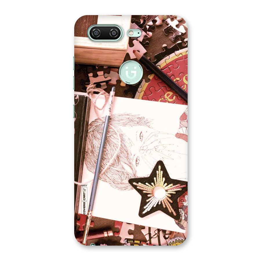 Artistic Messy Back Case for Gionee S10