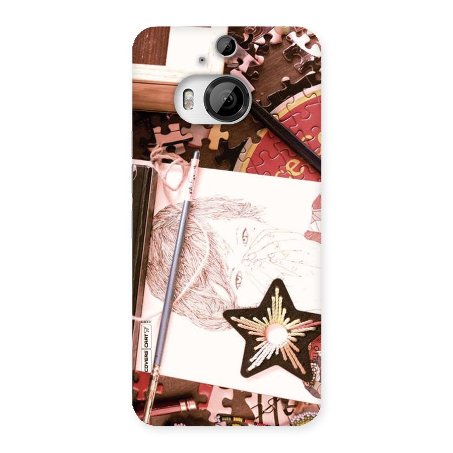 Artistic Messy Back Case for HTC One M9 Plus
