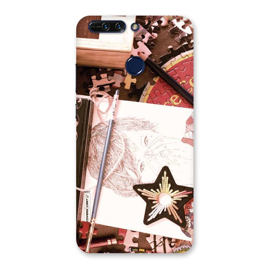Artistic Messy Back Case for Honor 8 Pro