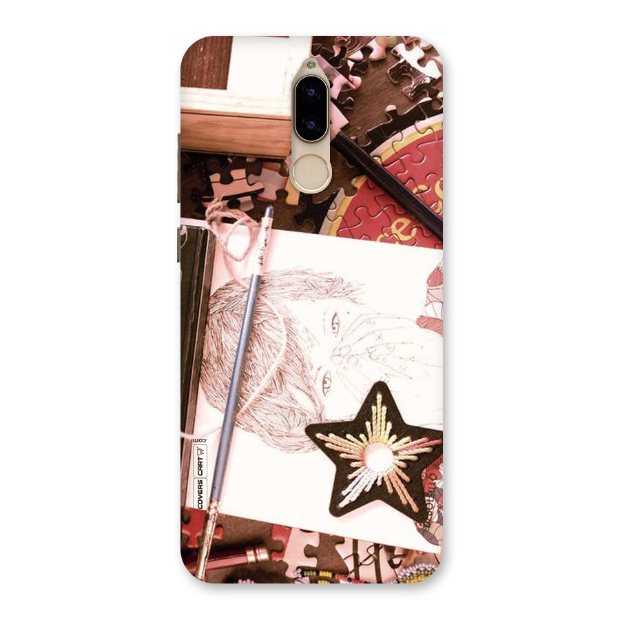 Artistic Messy Back Case for Honor 9i