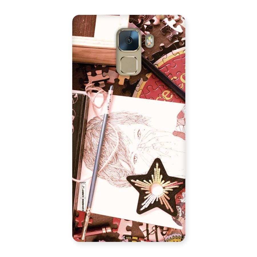 Artistic Messy Back Case for Huawei Honor 7