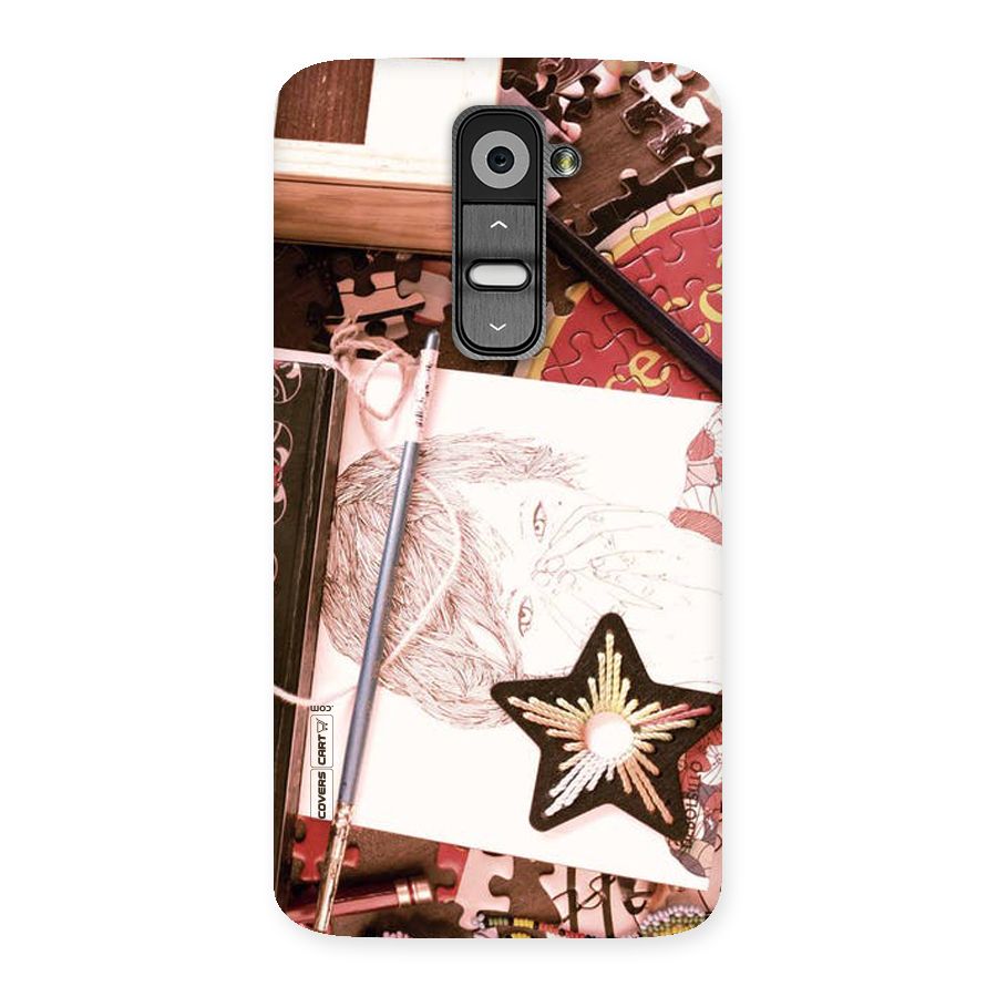 Artistic Messy Back Case for LG G2