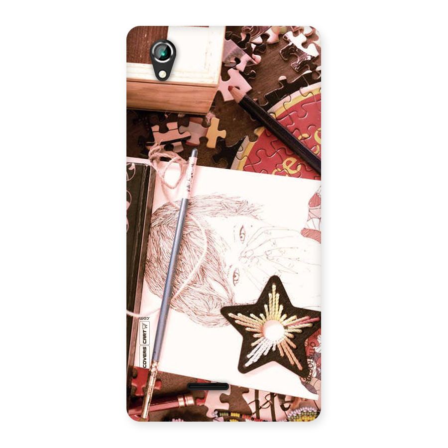 Artistic Messy Back Case for Lava Iris 800