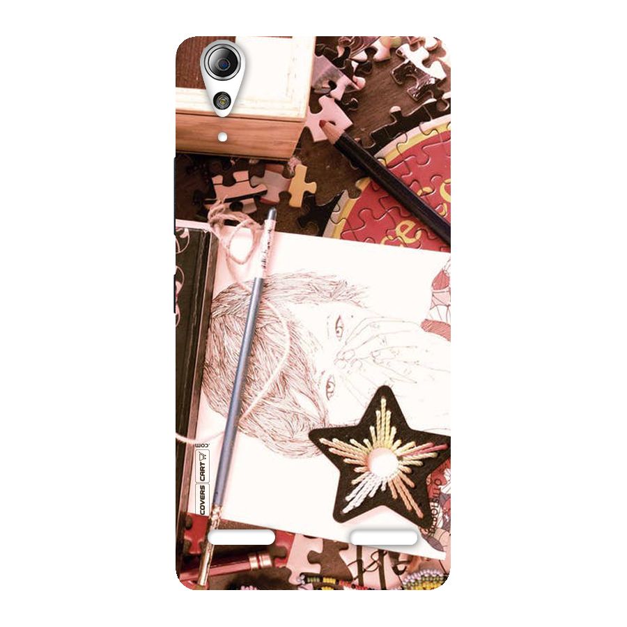 Artistic Messy Back Case for Lenovo A6000
