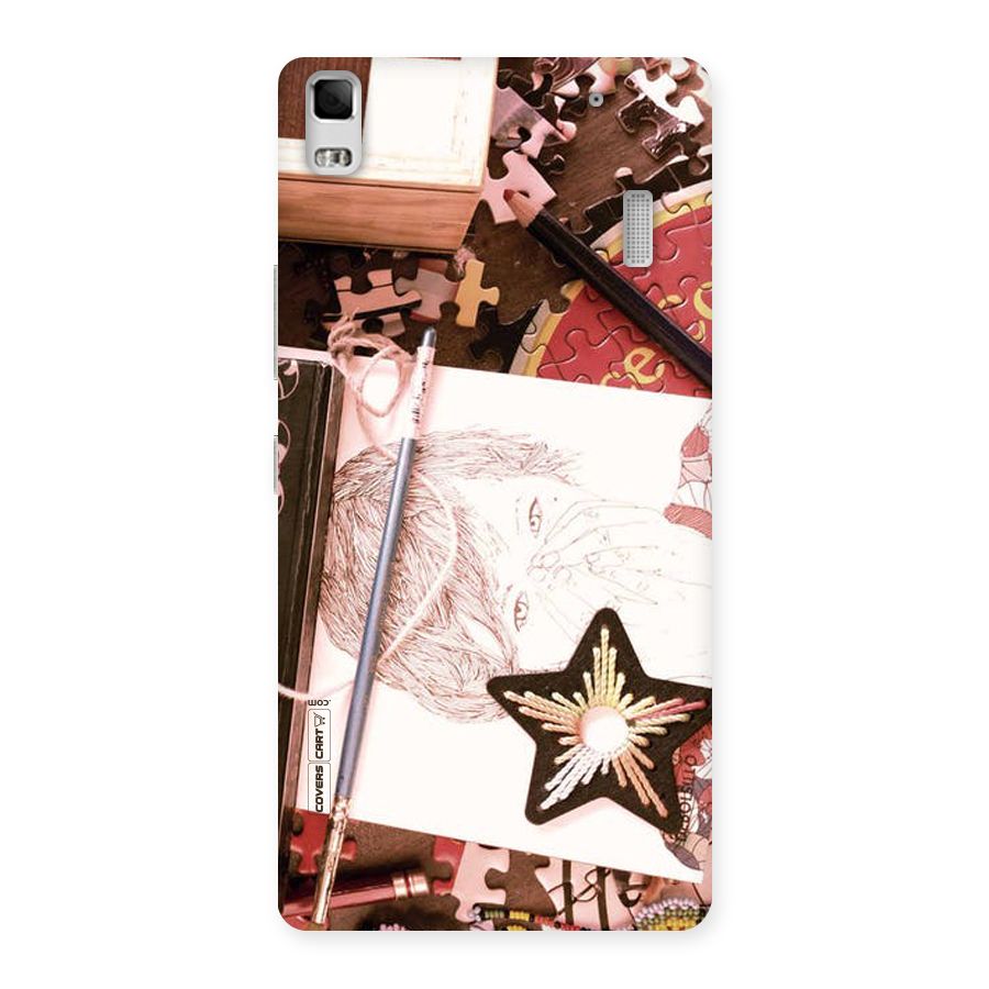 Artistic Messy Back Case for Lenovo K3 Note