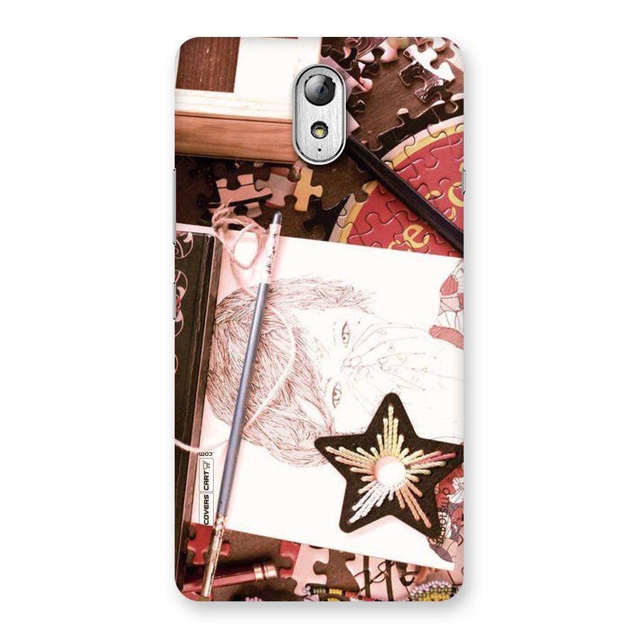 Artistic Messy Back Case for Lenovo Vibe P1M