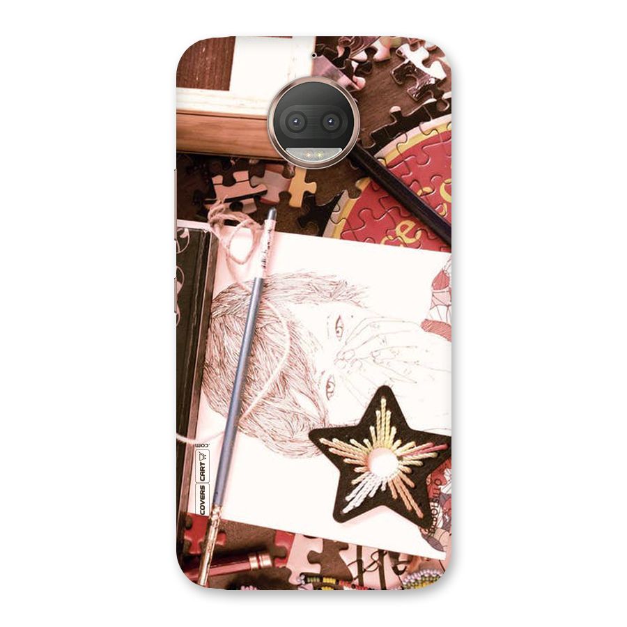 Artistic Messy Back Case for Moto G5s Plus