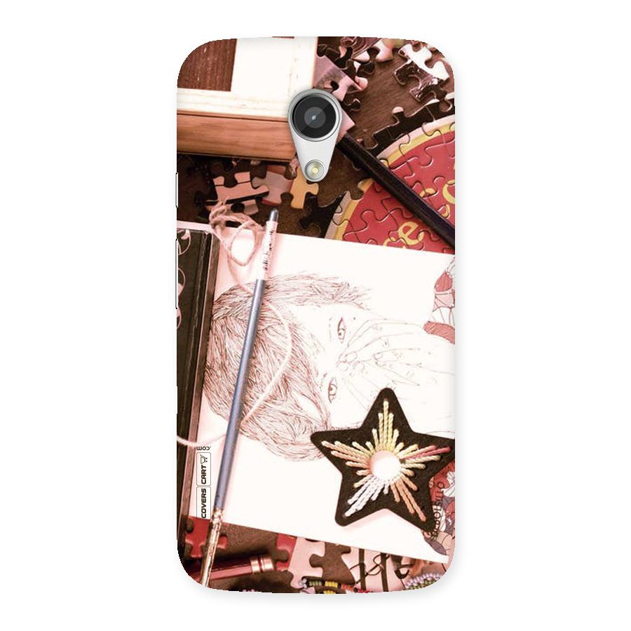 Artistic Messy Back Case for Moto G 2nd Gen