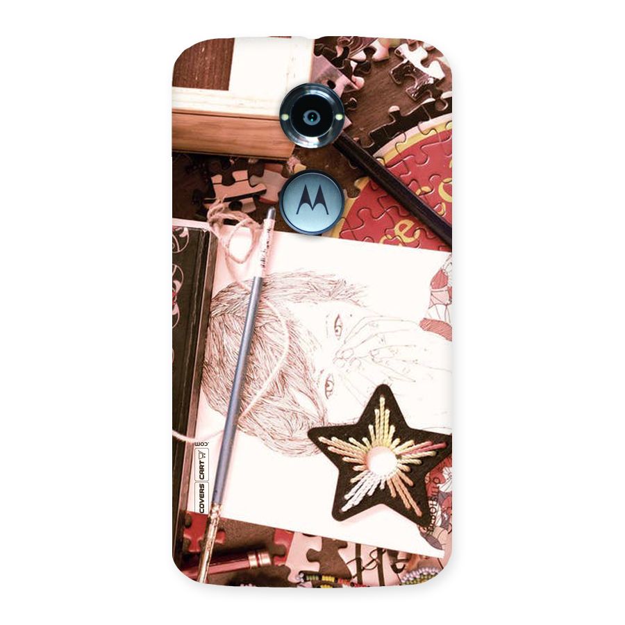 Artistic Messy Back Case for Moto X 2nd Gen