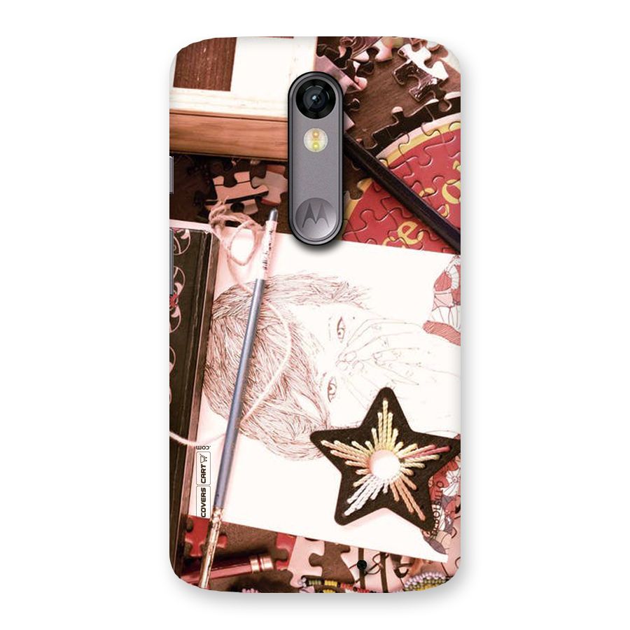 Artistic Messy Back Case for Moto X Force