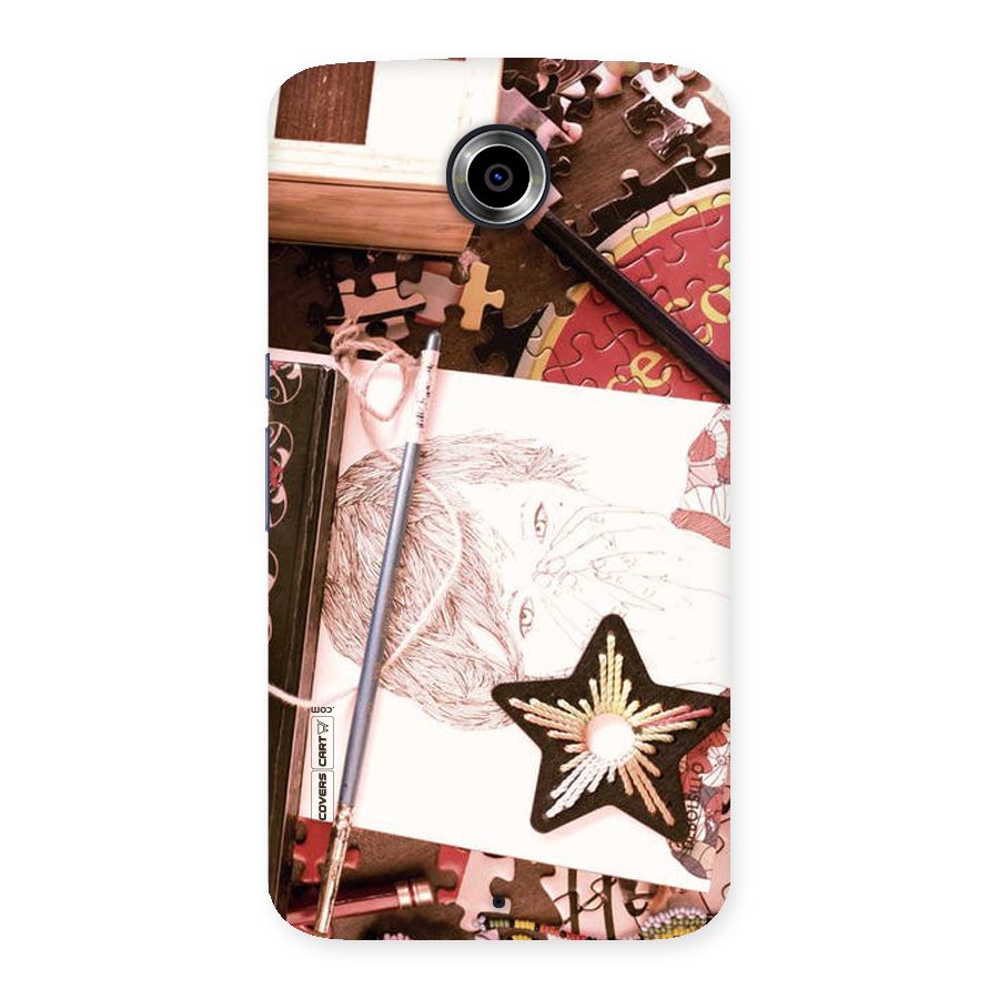 Artistic Messy Back Case for Nexsus 6