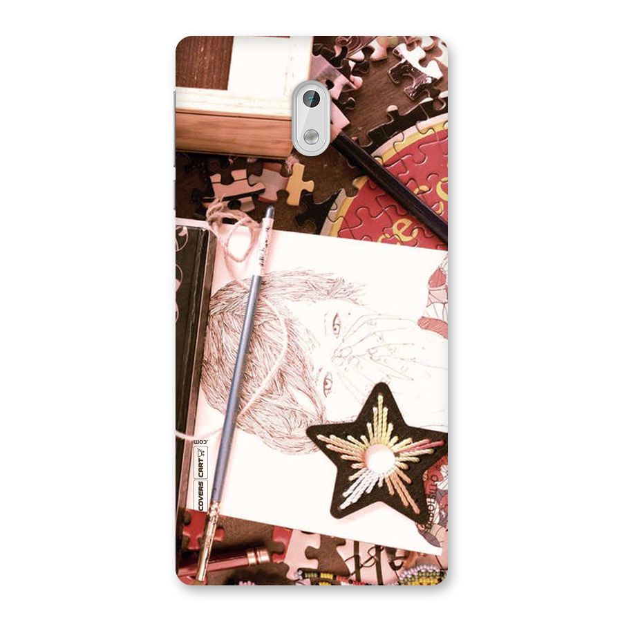 Artistic Messy Back Case for Nokia 3