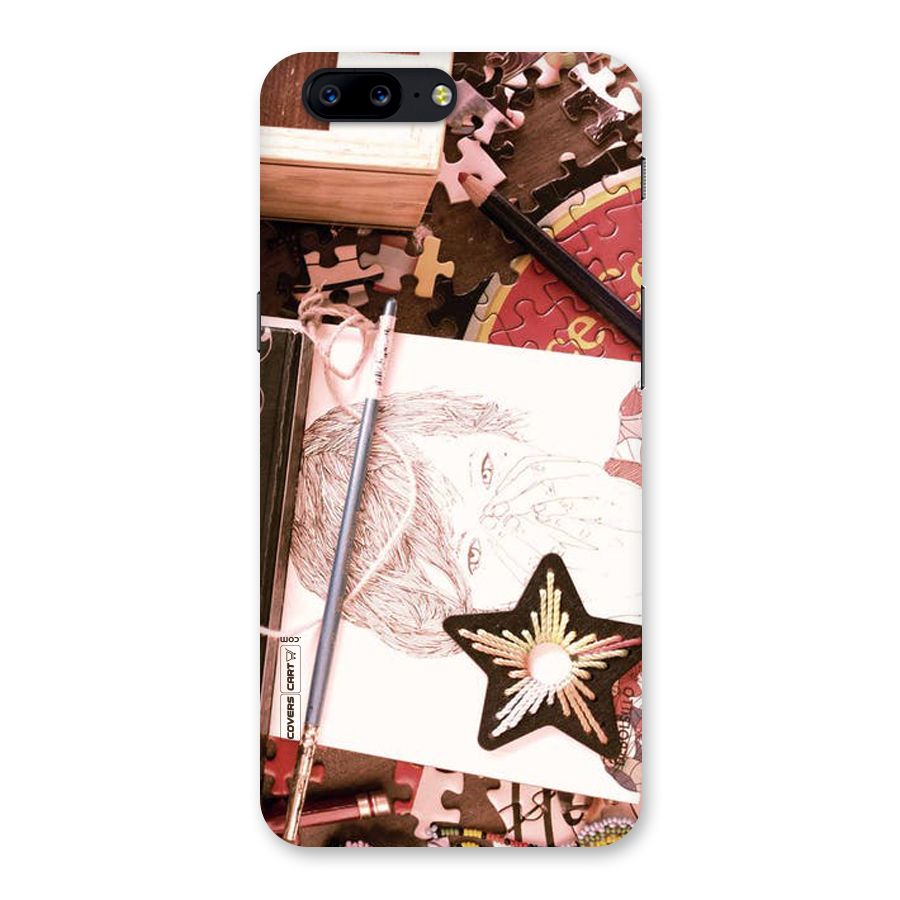 Artistic Messy Back Case for OnePlus 5