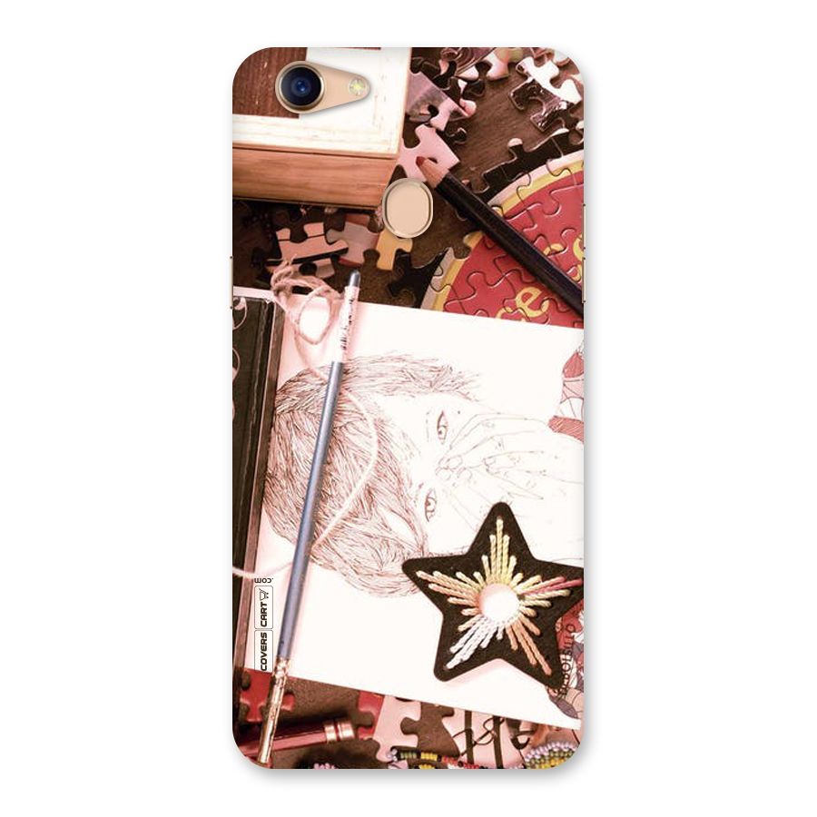Artistic Messy Back Case for Oppo F5