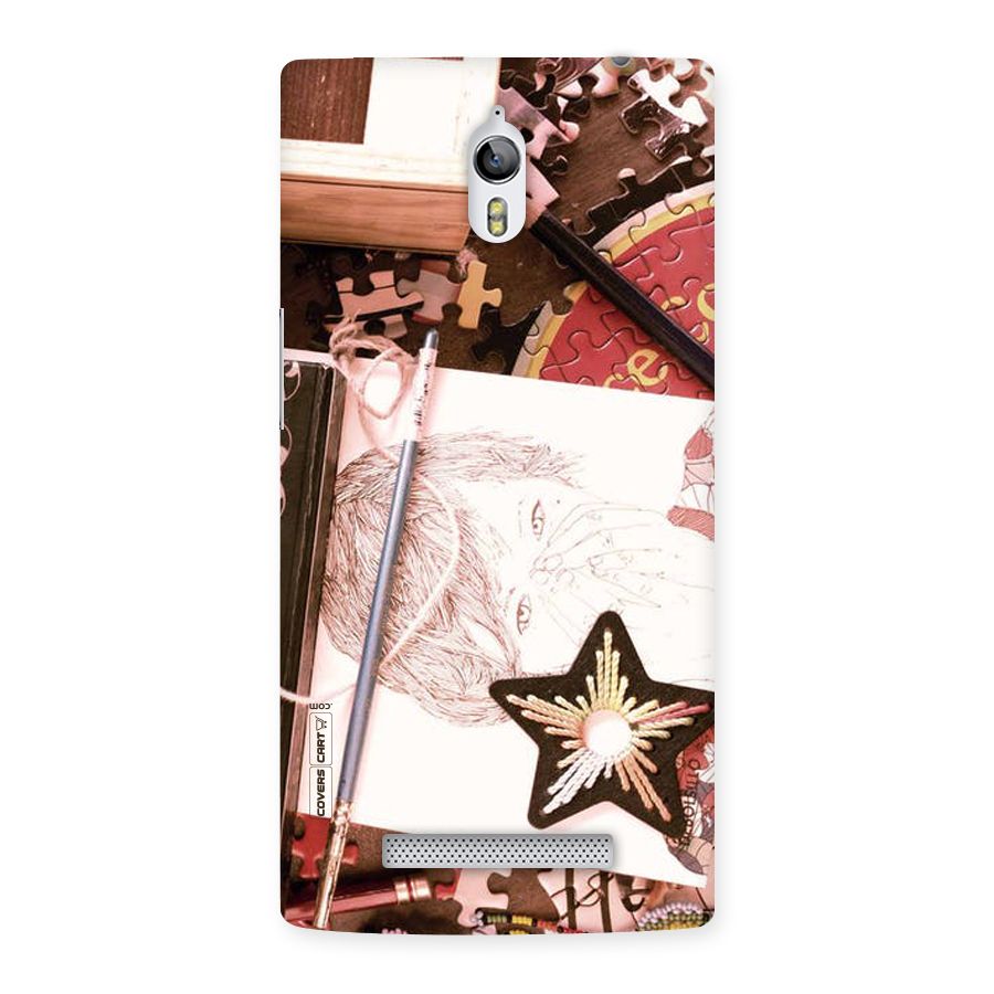 Artistic Messy Back Case for Oppo Find 7