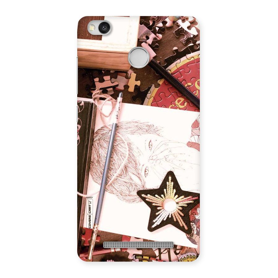 Artistic Messy Back Case for Redmi 3S Prime