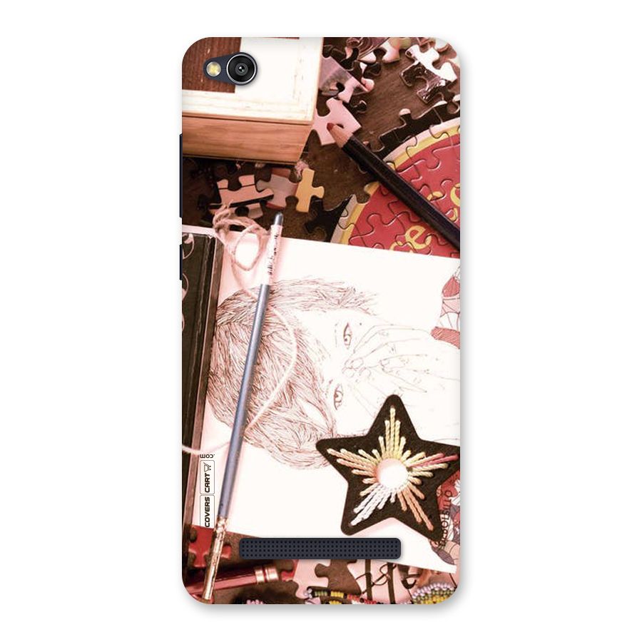 Artistic Messy Back Case for Redmi 4A