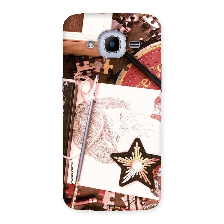 Artistic Messy Back Case for Samsung Galaxy J2 2016